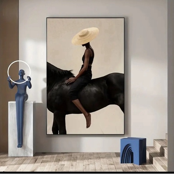 New Stunning Regal Canvas African American 😍l Unframed 12x16 inch - Picture 3 of 5